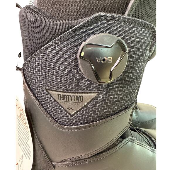 Thirtytwo Snowboard Boots W's Lashed Women's 8 Double BOA Black Moldable - Picture 11 of 13